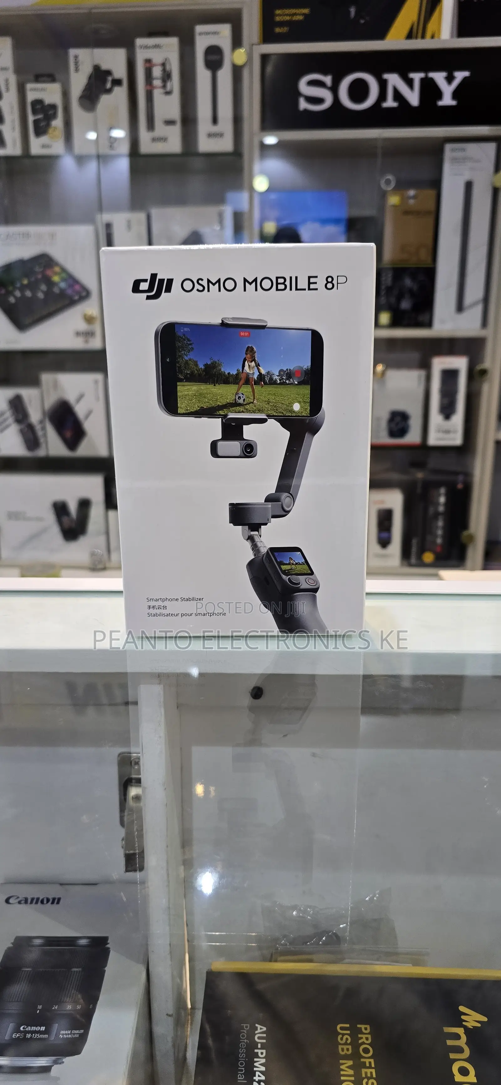 Dji Osmo Mobile 8P Advanced Tracking Combo Gimbal Stabilizer for Phone