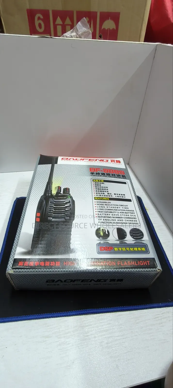 Original Baofeng 888s Security Walkie Talkie Call