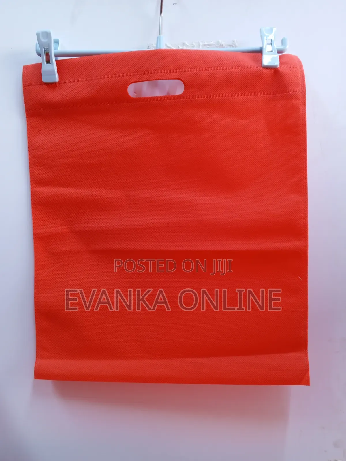 Non Woven Bag D-Cut Pack of 25 - (Red 35cmx45cm)