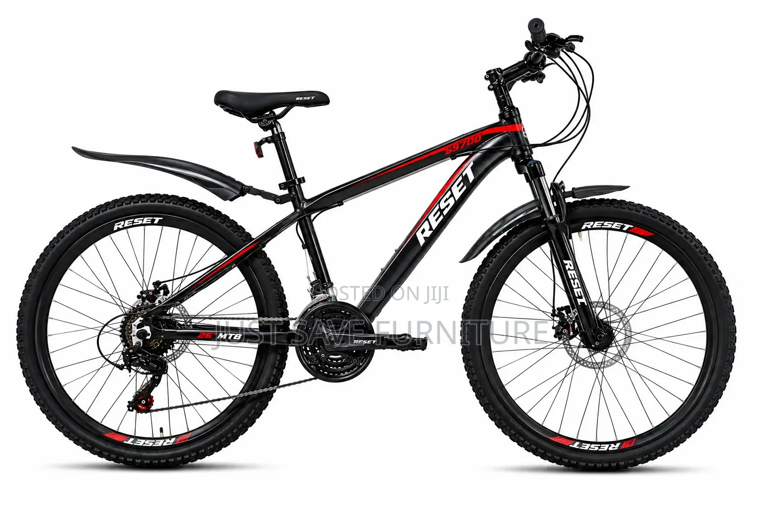 Reset 26 Inch Mountain Bike – 21 Speed With Front Suspension
