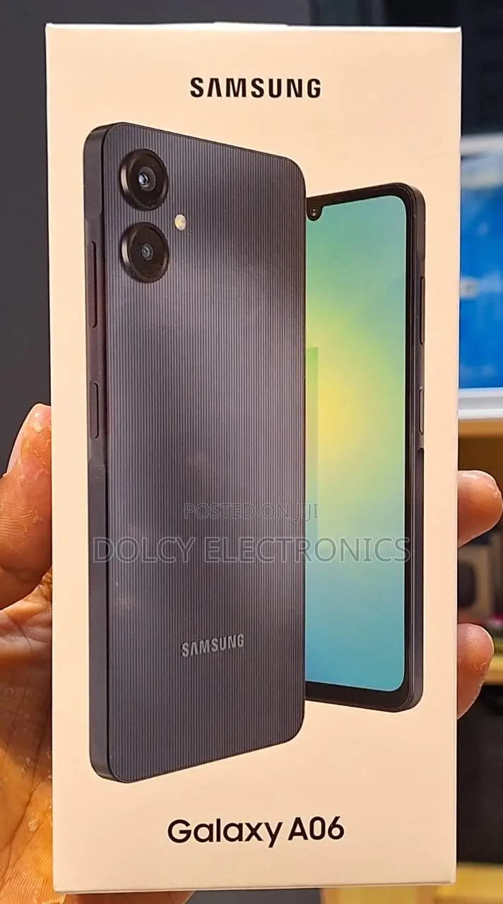 New Samsung Galaxy A06 128 GB Black