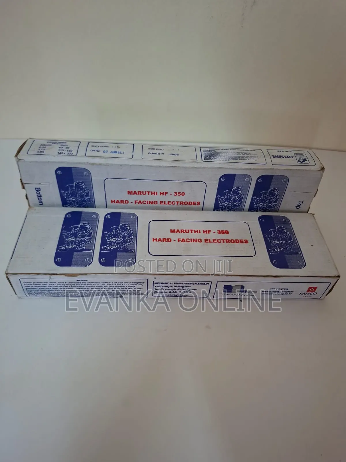 Hard Facing Electrodes - HF350/Hard Facing Welding Rods -(Pack of 5kg)