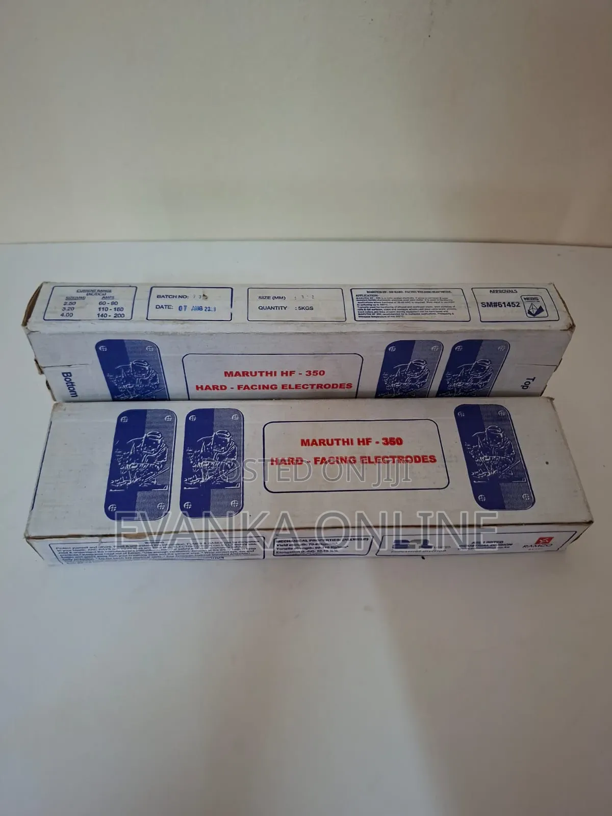 Hard Facing Electrodes - HF350/Hard Facing Welding Rods -(Pack of 5kg)