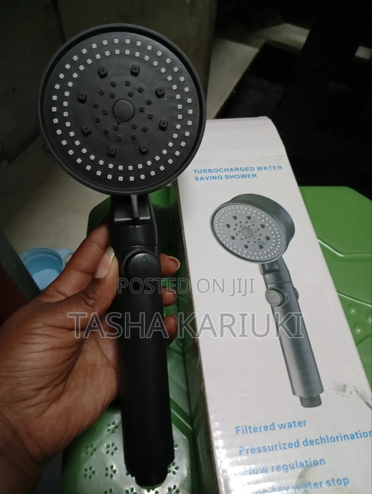 Turbo Water Saving Shower Head