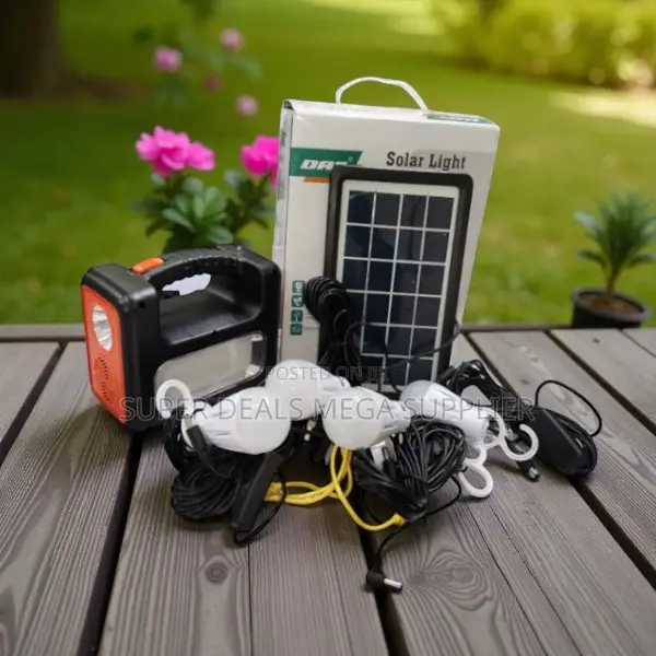 Dat at-9011b Solar Lighting With Torch and Multi Lighting Options