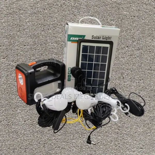 Dat at-9011b Home Solar Lighting System With Fm Radio and Torch