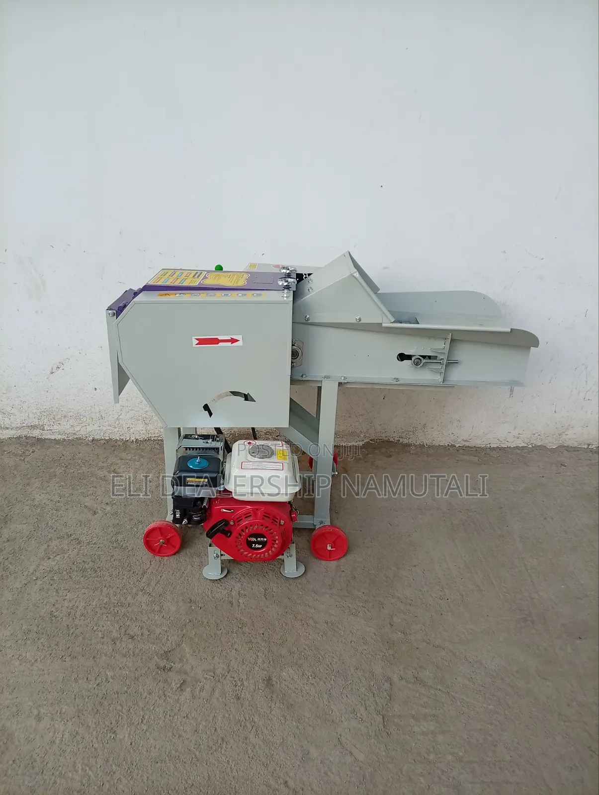 Commercial Grade 7.5hp Chaff Cutter for Animal Feed/Silage