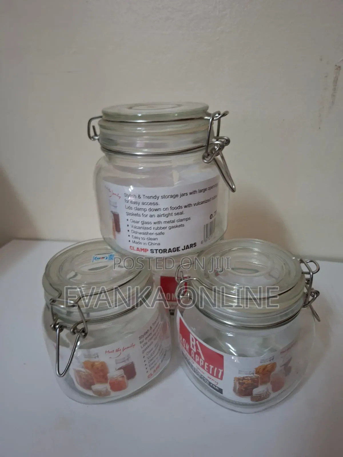 Storage Jar/Containers/Glass Container - 750ml