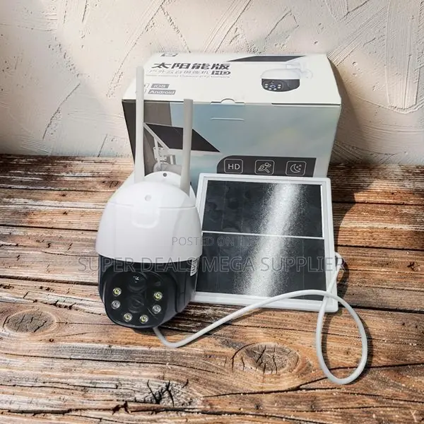 Full Color Night Vision 4g PTZ Security Motion Sensor Solar Camera