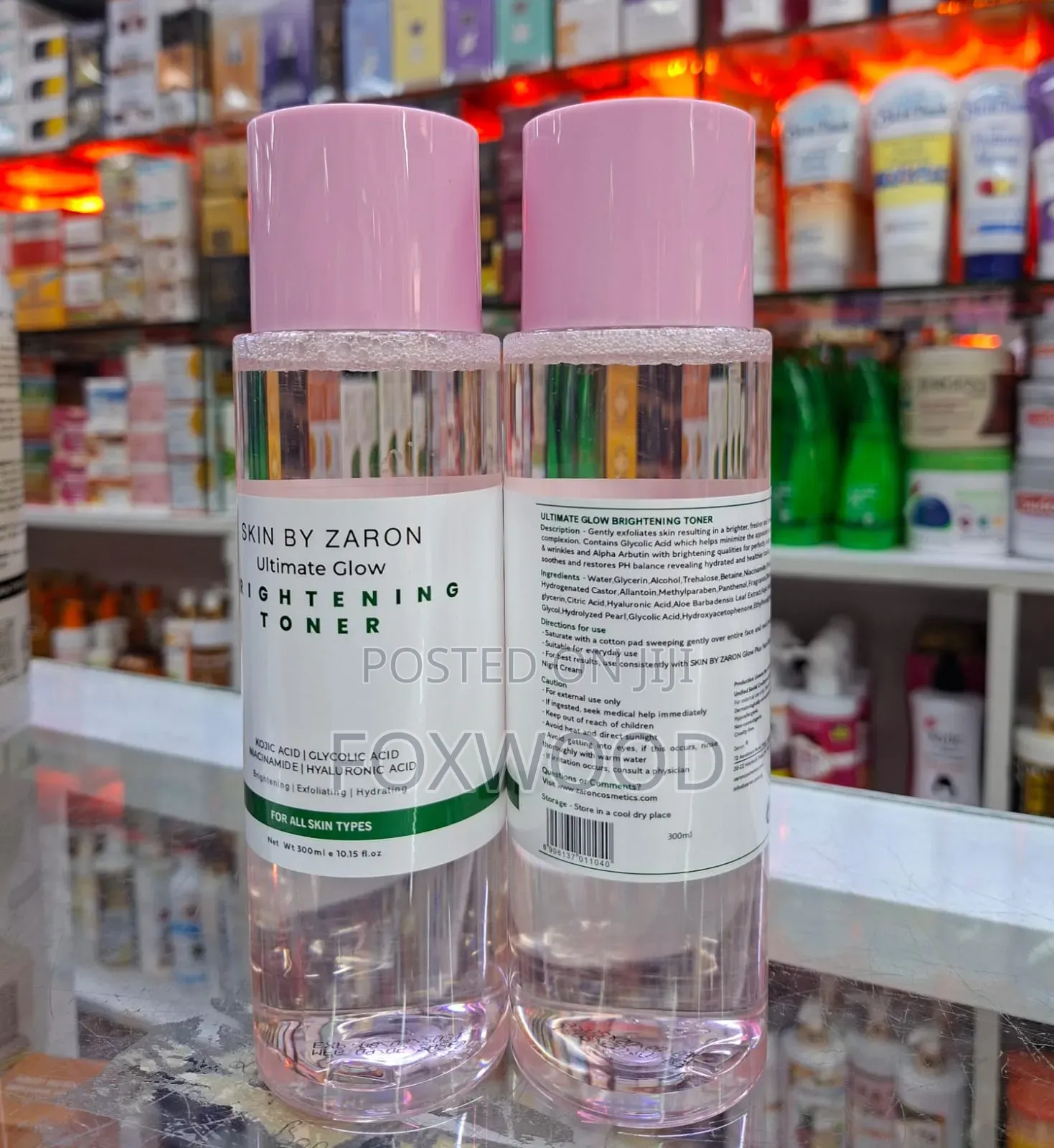 Skin by Zaron Ultimate Glow Brightening Toner 300ml