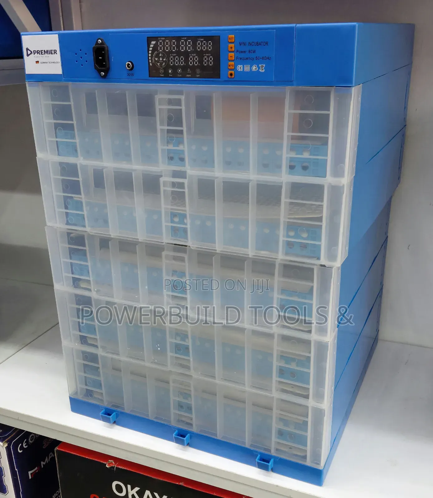 Premier 256eggs Fully Automatic Incubator Ac/Dc