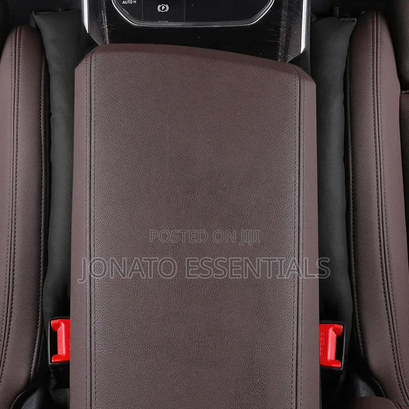 Car Seat Gap Filler Organizer Anti-Drop Padding Black