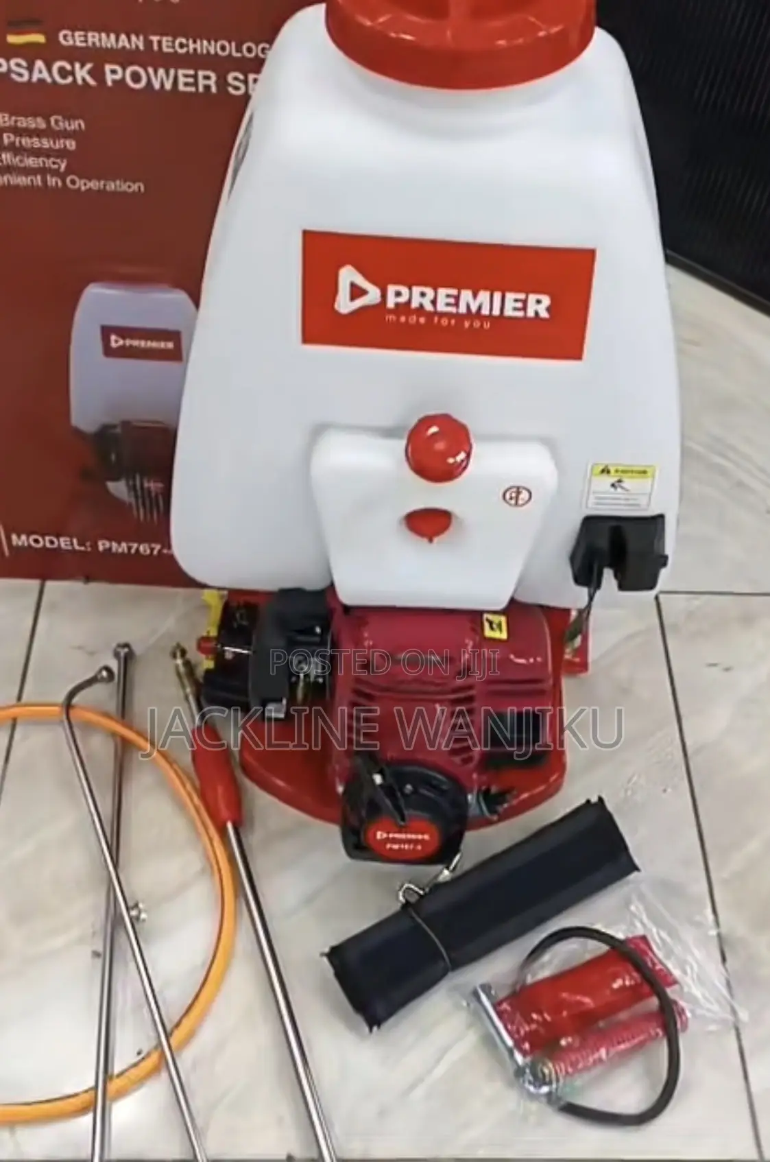 Premier Knapsack Sprayer Machine/Engin Knapsack Sprayer/Petrol Powered