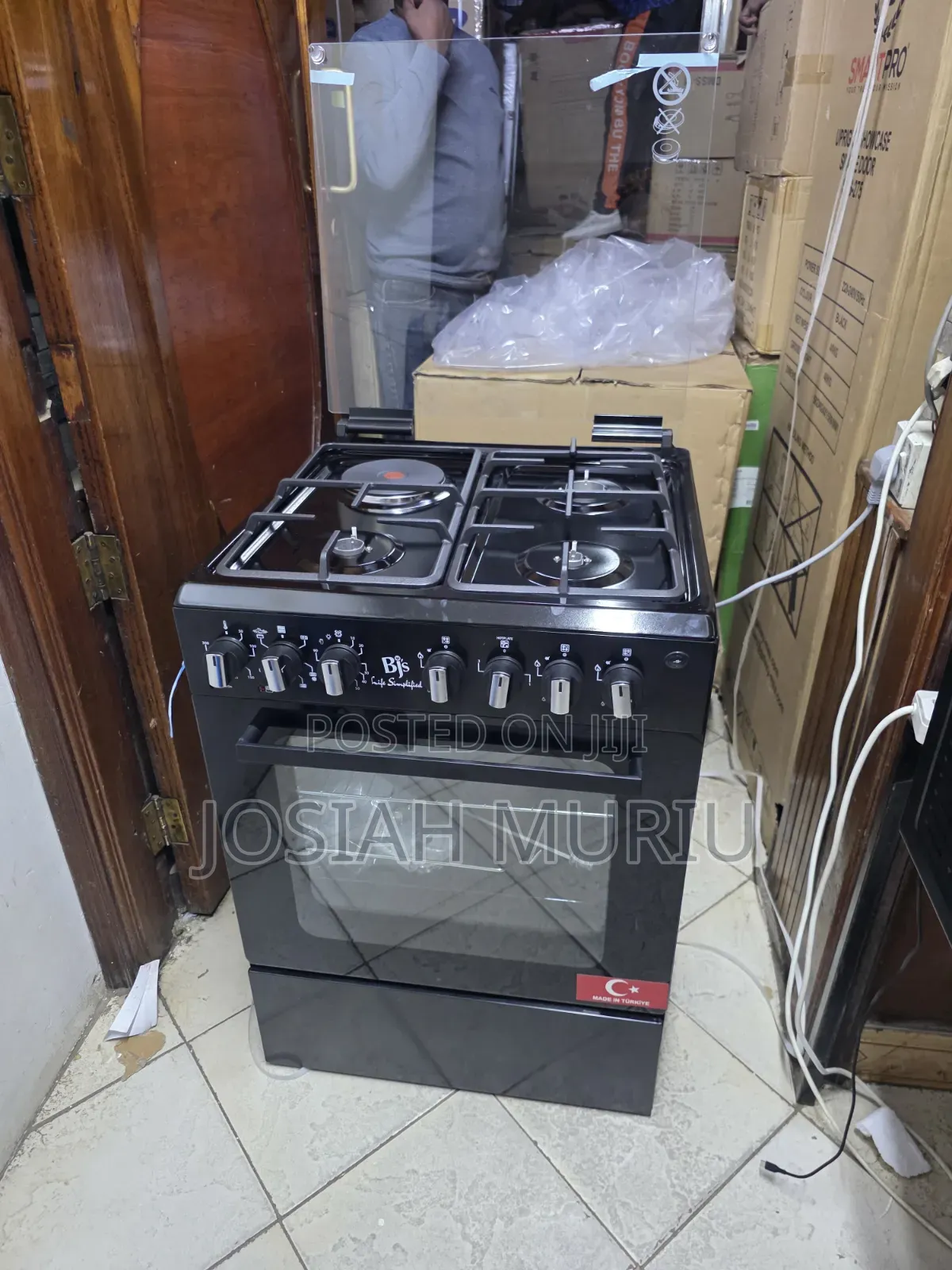 BJS 60by60 Free Standing Cooker Elite