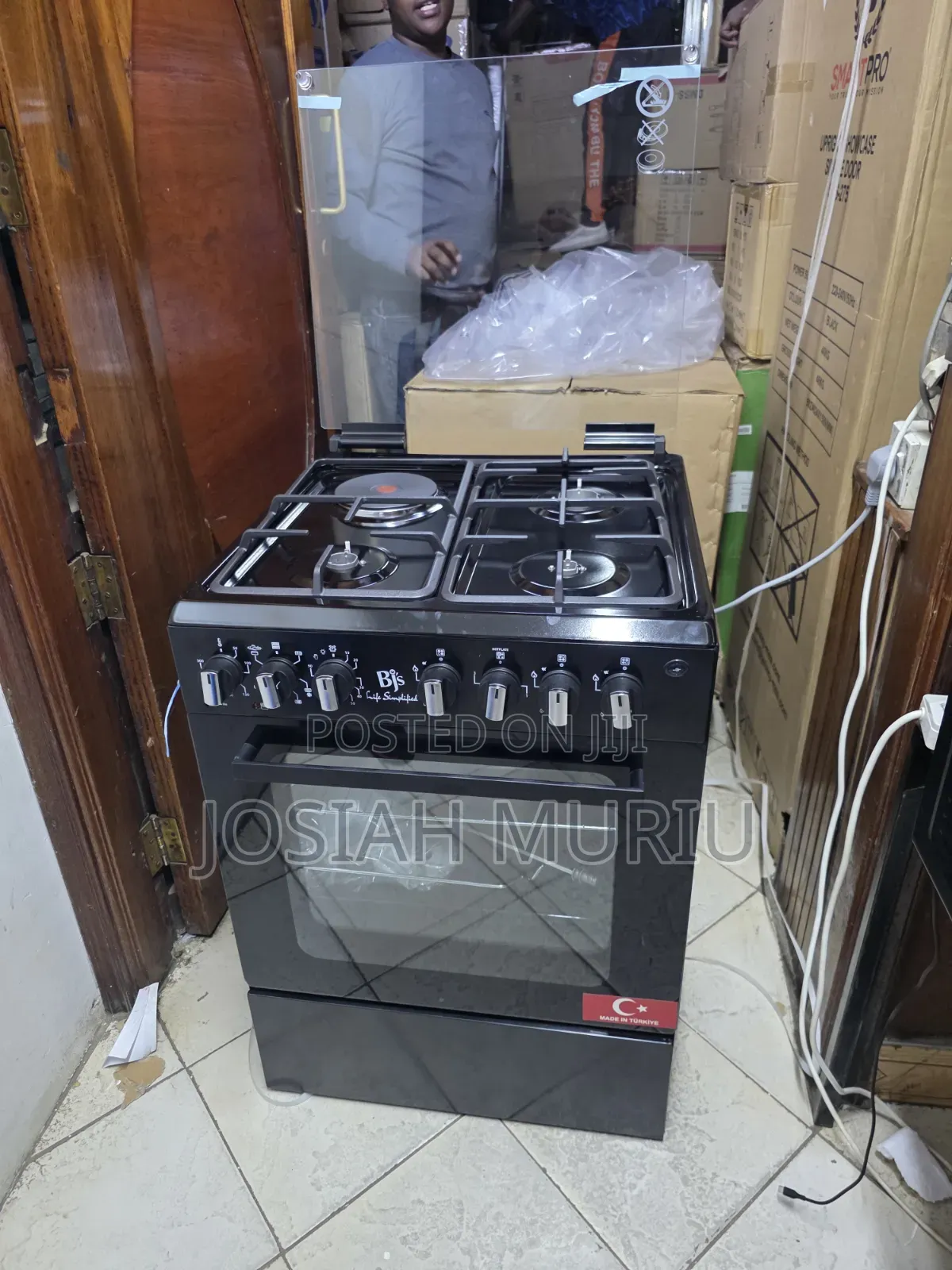 BJS 60by60 Free Standing Cooker Elite