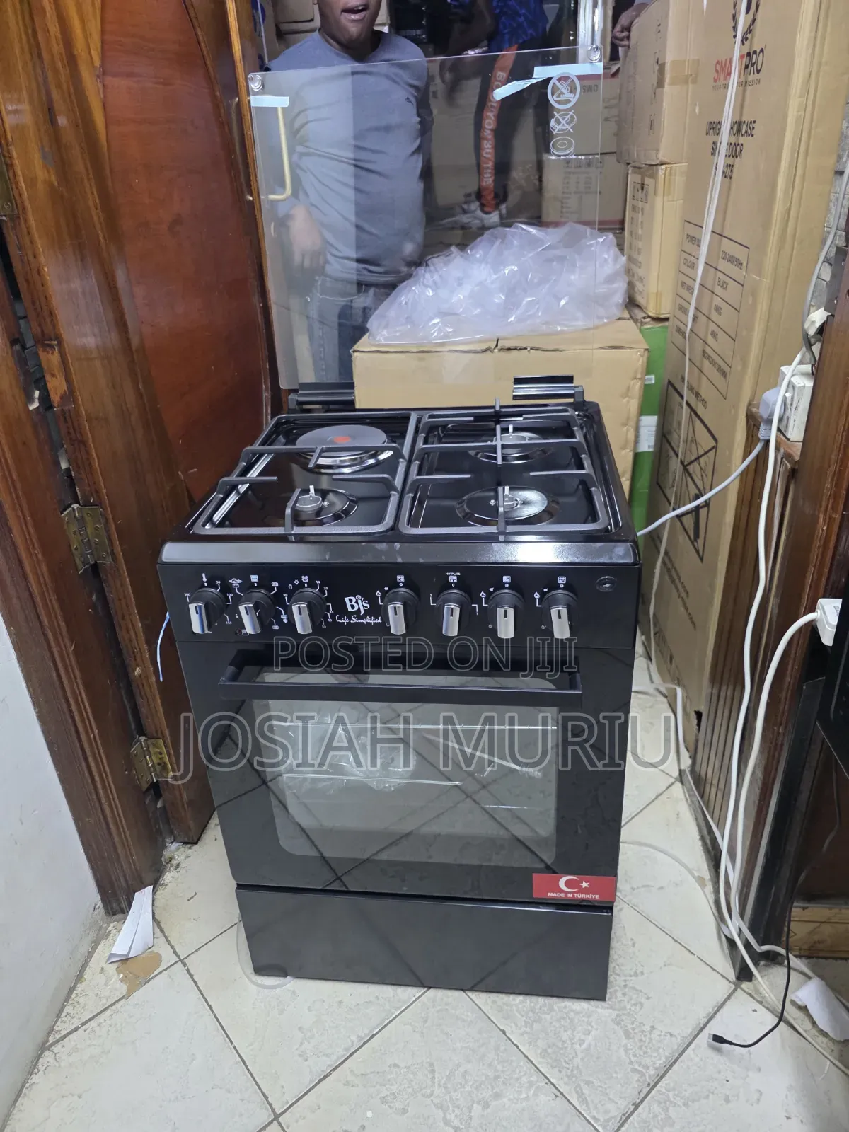 BJS Free Standing Cooker 3+1 Elite Model