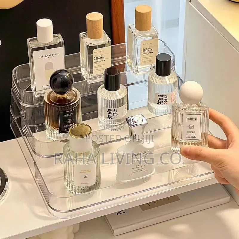 3-Tier Multipurpose Shelf – Cosmetic, Perfume Kitchen Organizer Rack