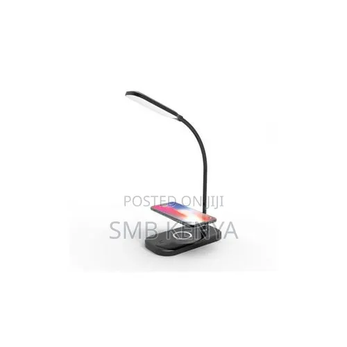 Stylish Led Lamp With Wireless Charging For Home And Office Use