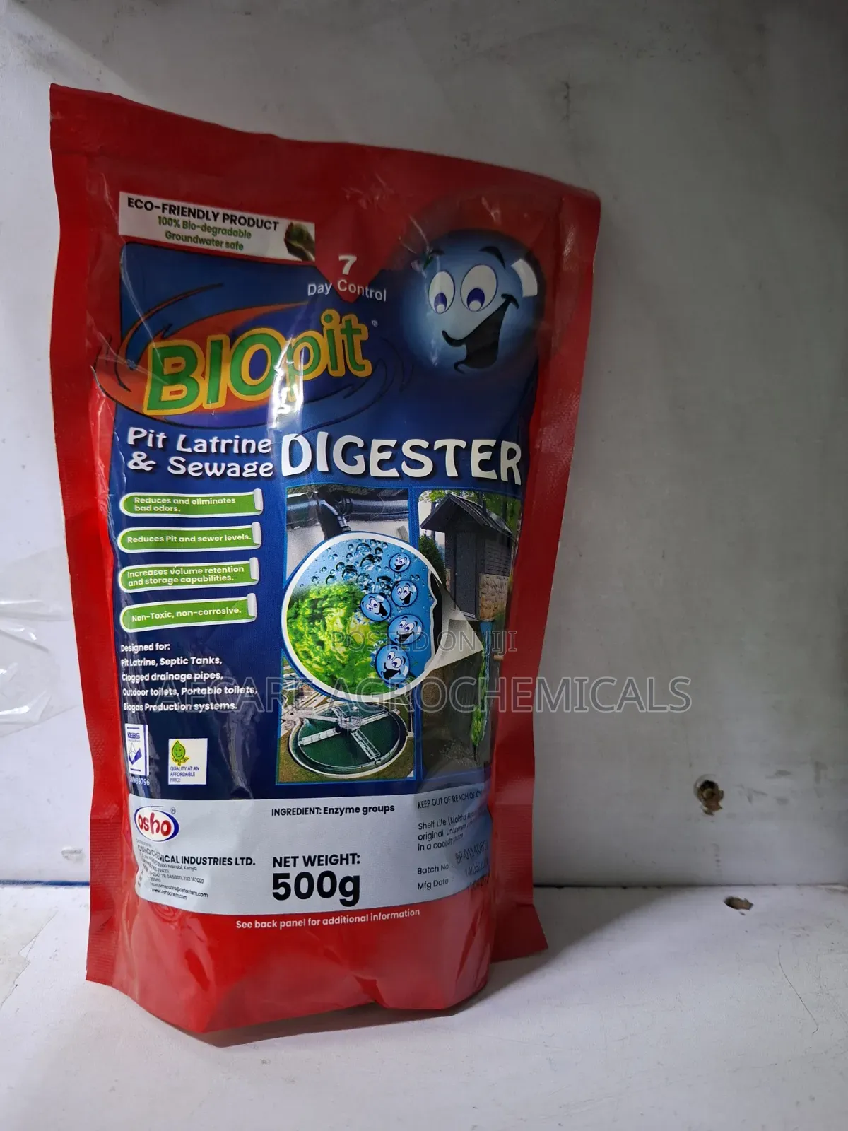 Biopit Pit Latrine and Sewage Digester 500g Osho