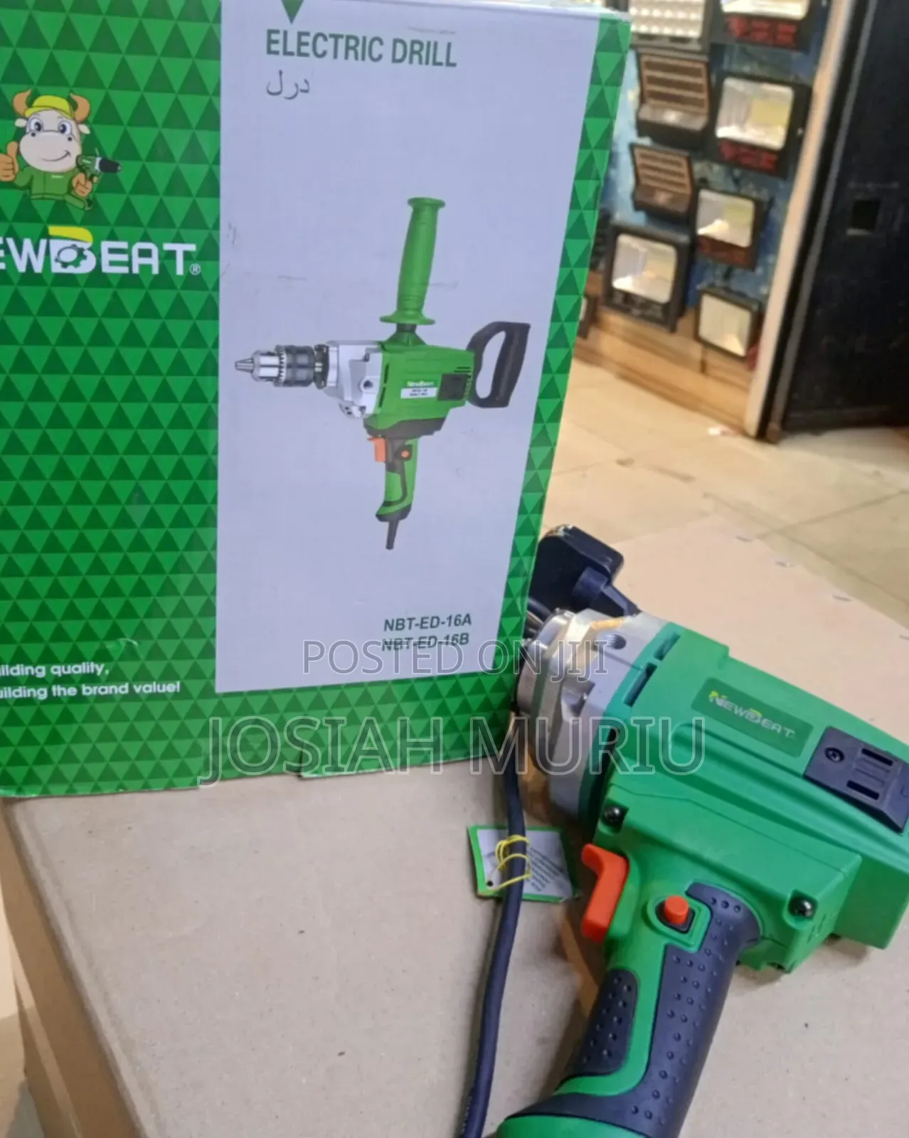 Newbeat 1150w Heavy Duty 16mm Electric Drill