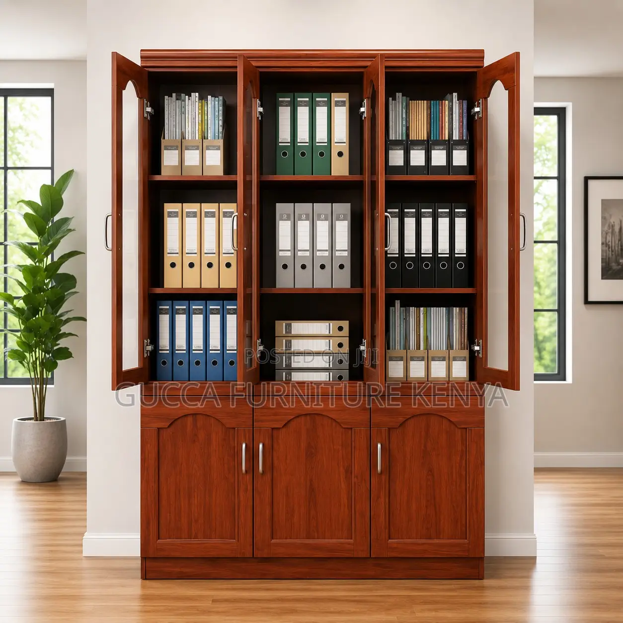 Office Mahogany Filling Cabinet