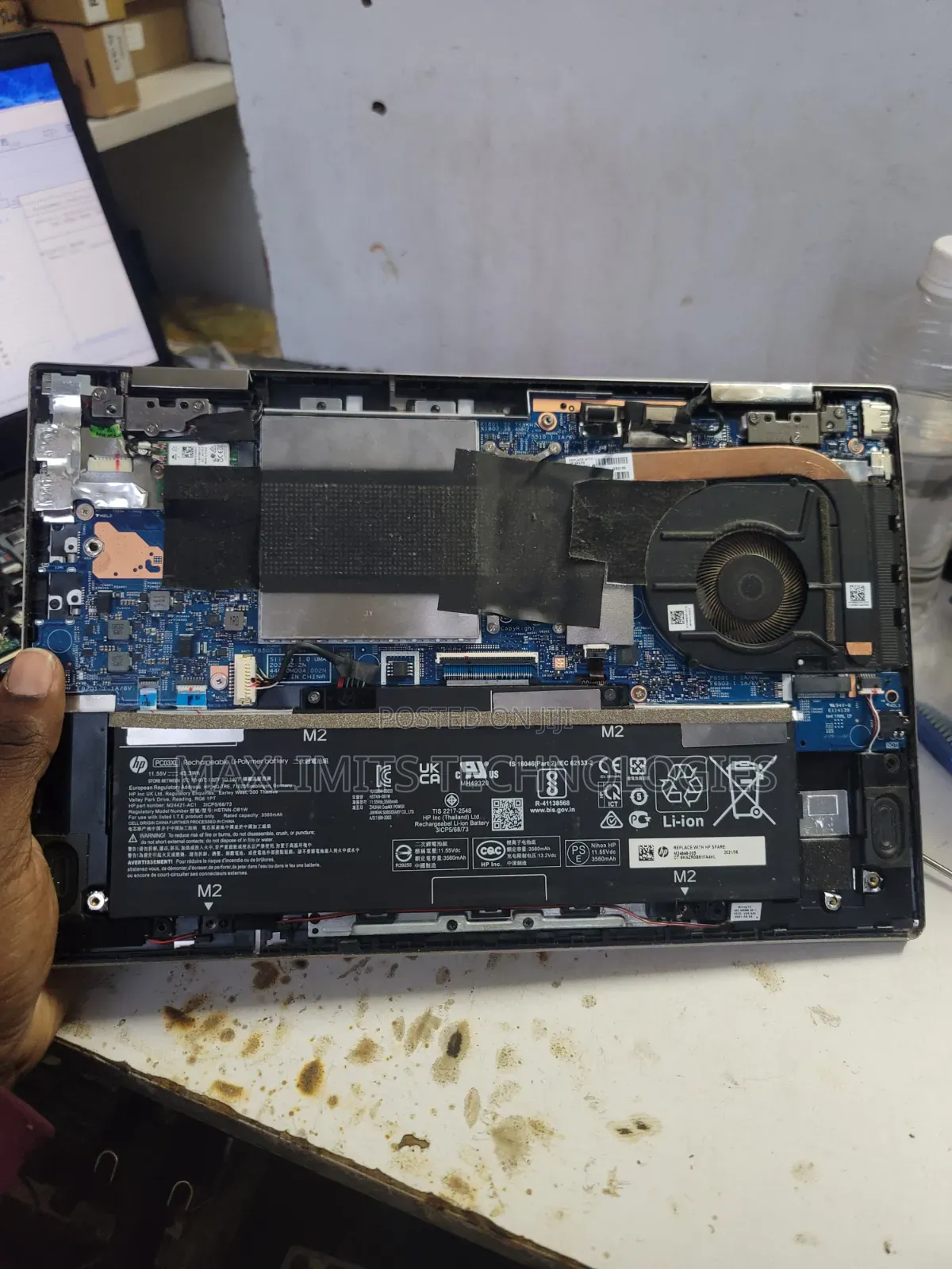 Hp Pavilion X360 14m-Dy I7 Motherboard