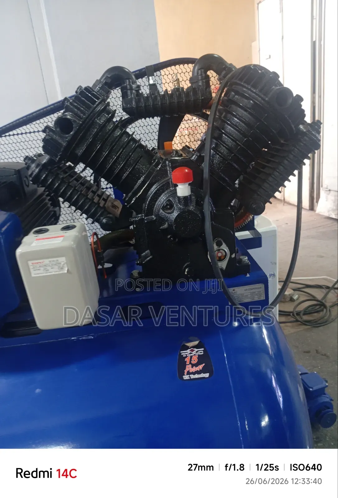 1000l Air Compressor - Tlac Uk Brand