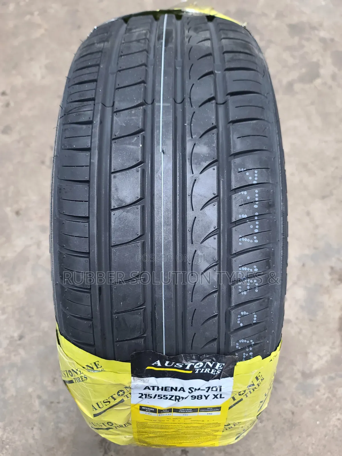 215 /55 R17 Austone Tyres 98y Xl Athena Sp-701