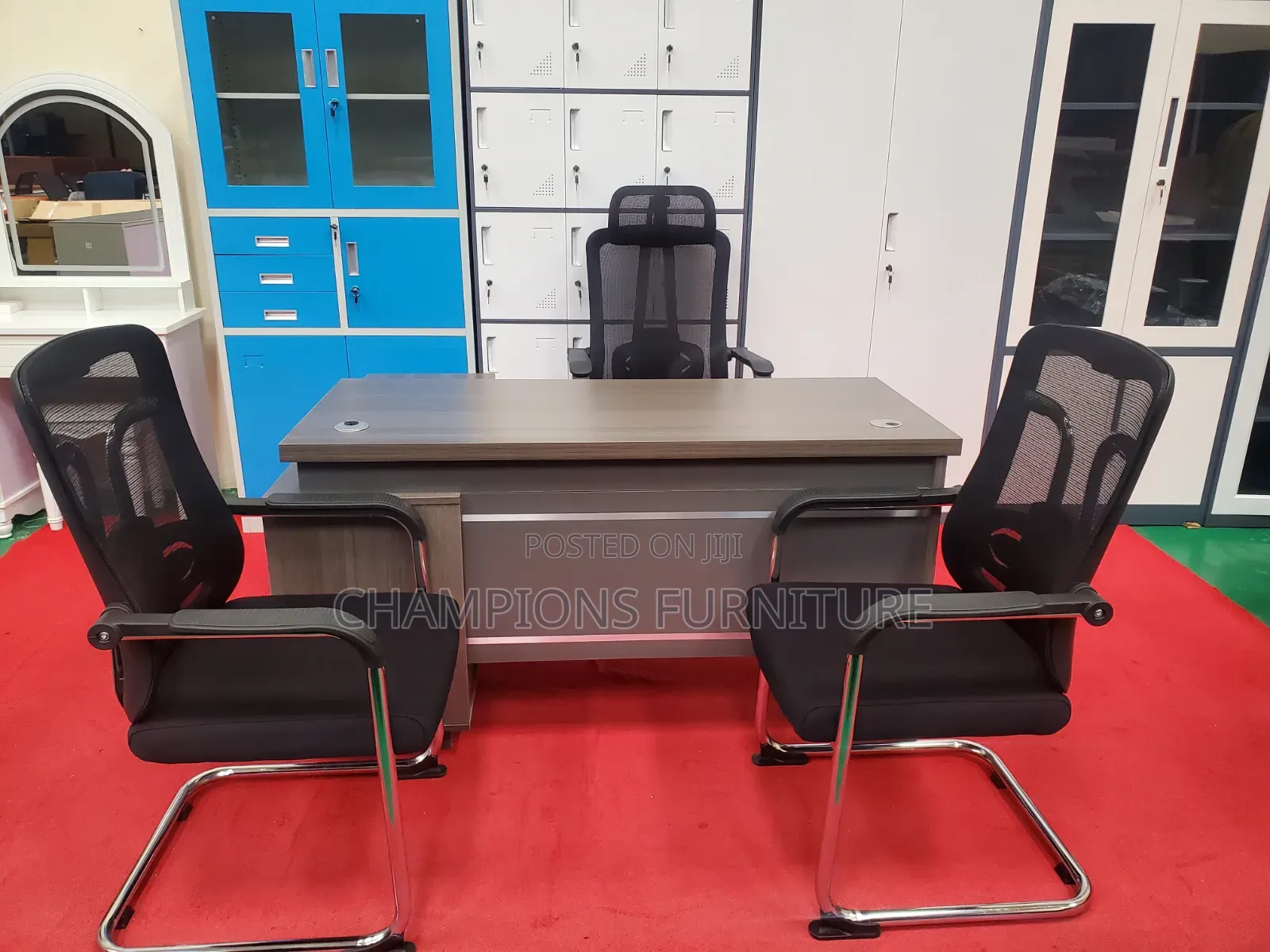 1.4m L-Shaped Office Desk