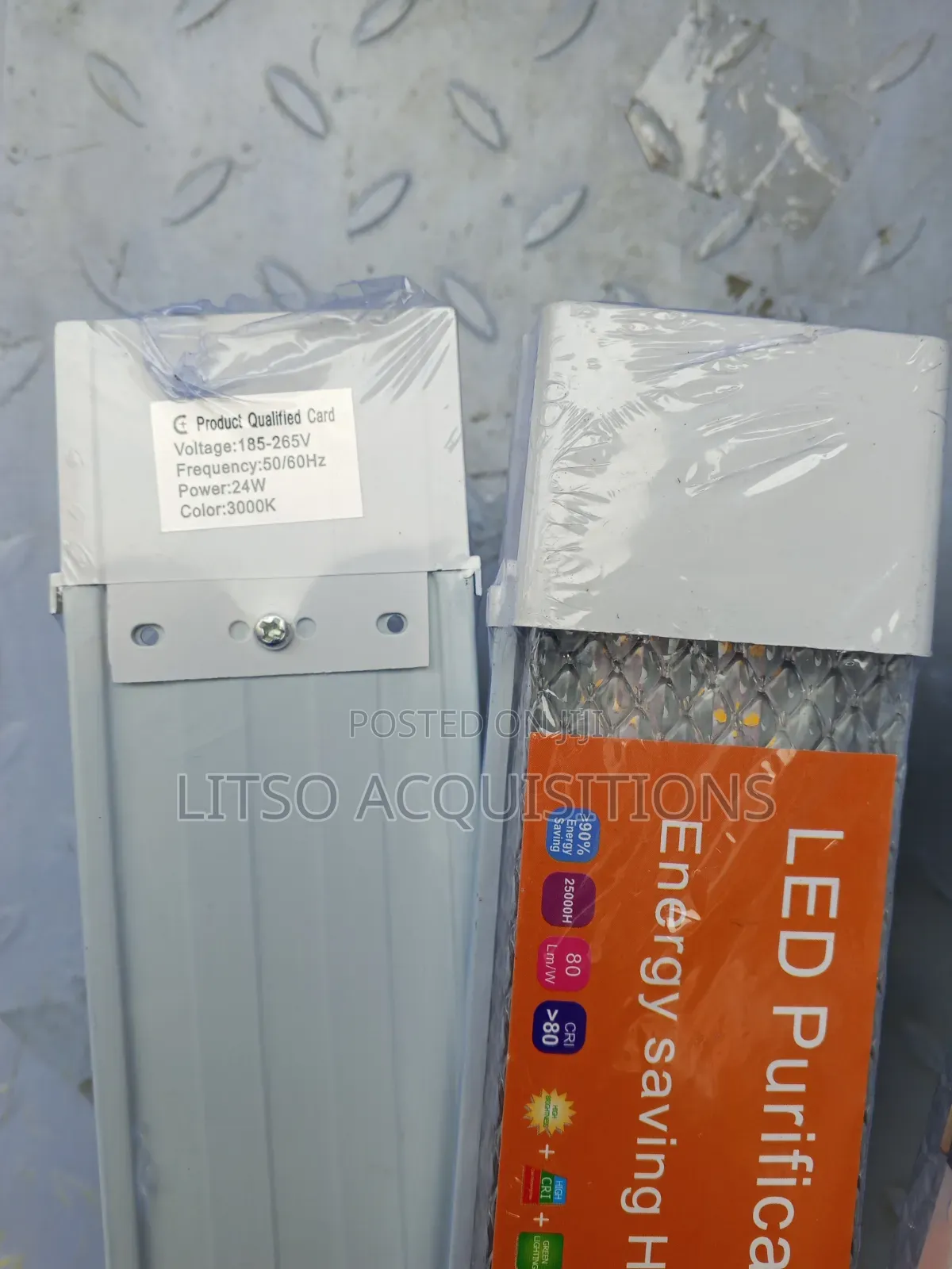 2ft Led Batten Light Fitting – Warm White High Lumen Ceiling Light
