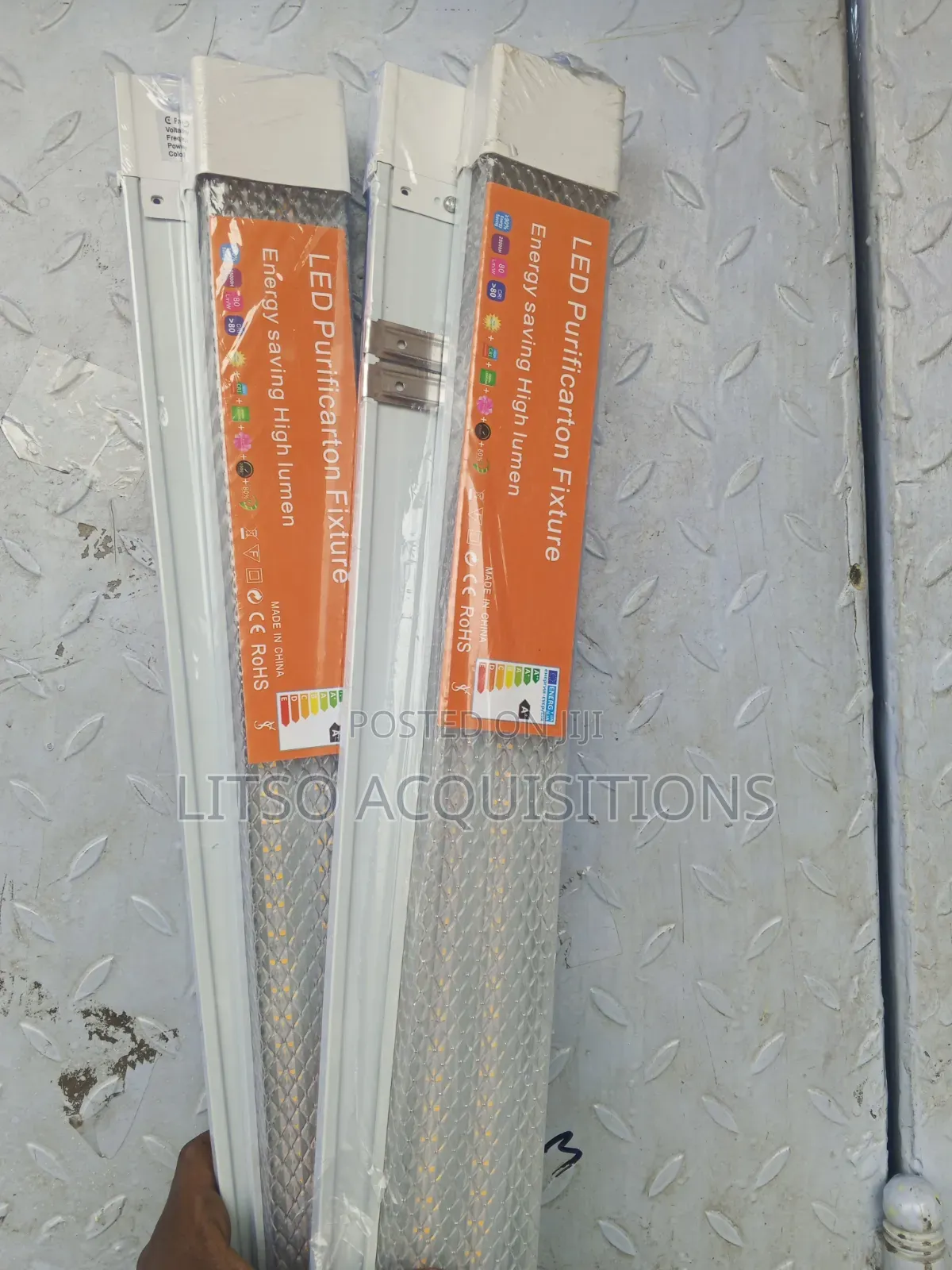 2ft Led Batten Light Fitting – Warm White High Lumen Ceiling Light