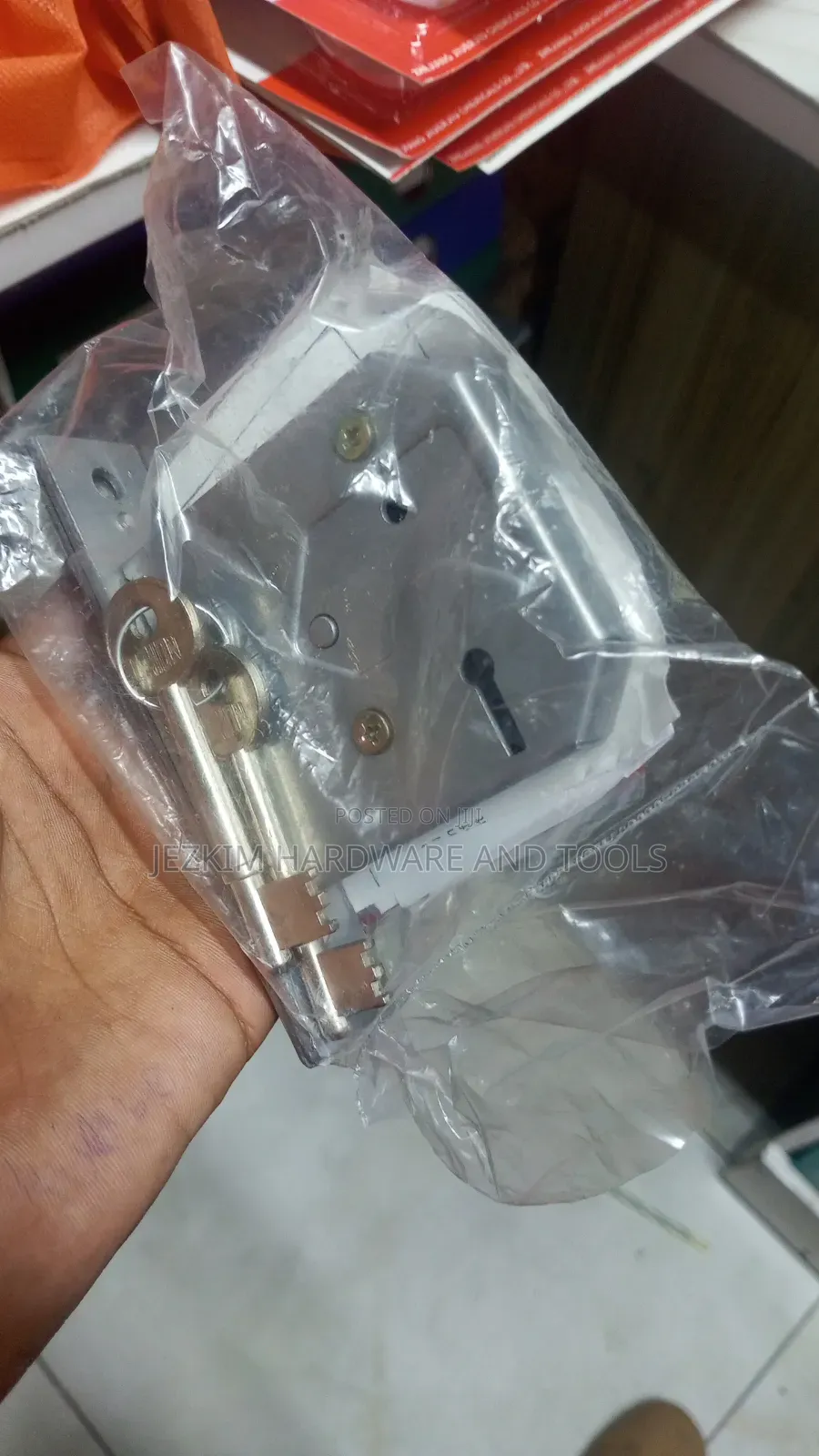 Deadlock Steel Door