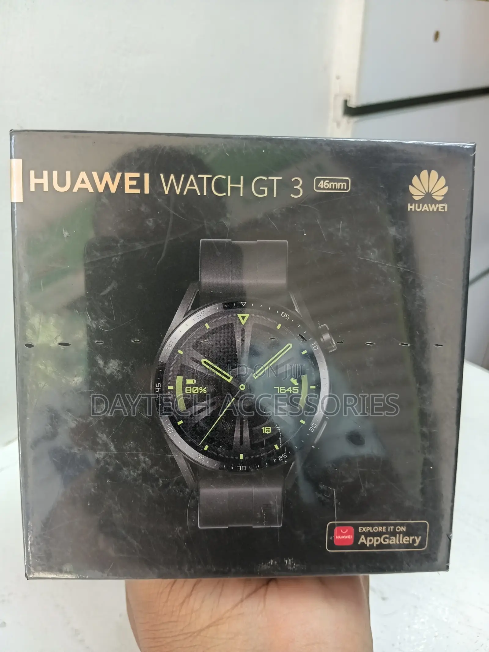 Huawei Watch Gt 3 Smart Watch 46mm Rubber 1.43 Inch Amoled Screen.