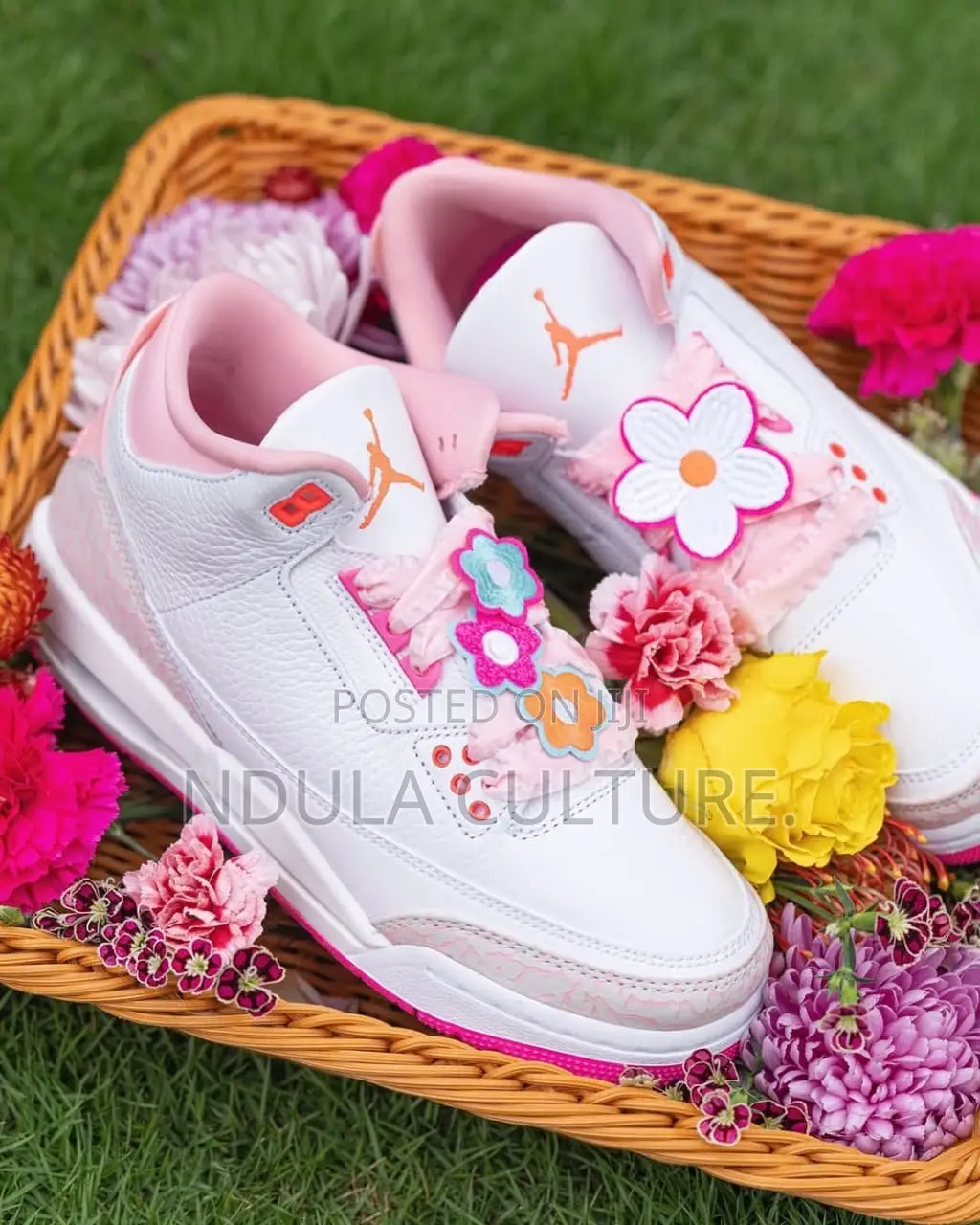 Jordan 3 Spring Flower