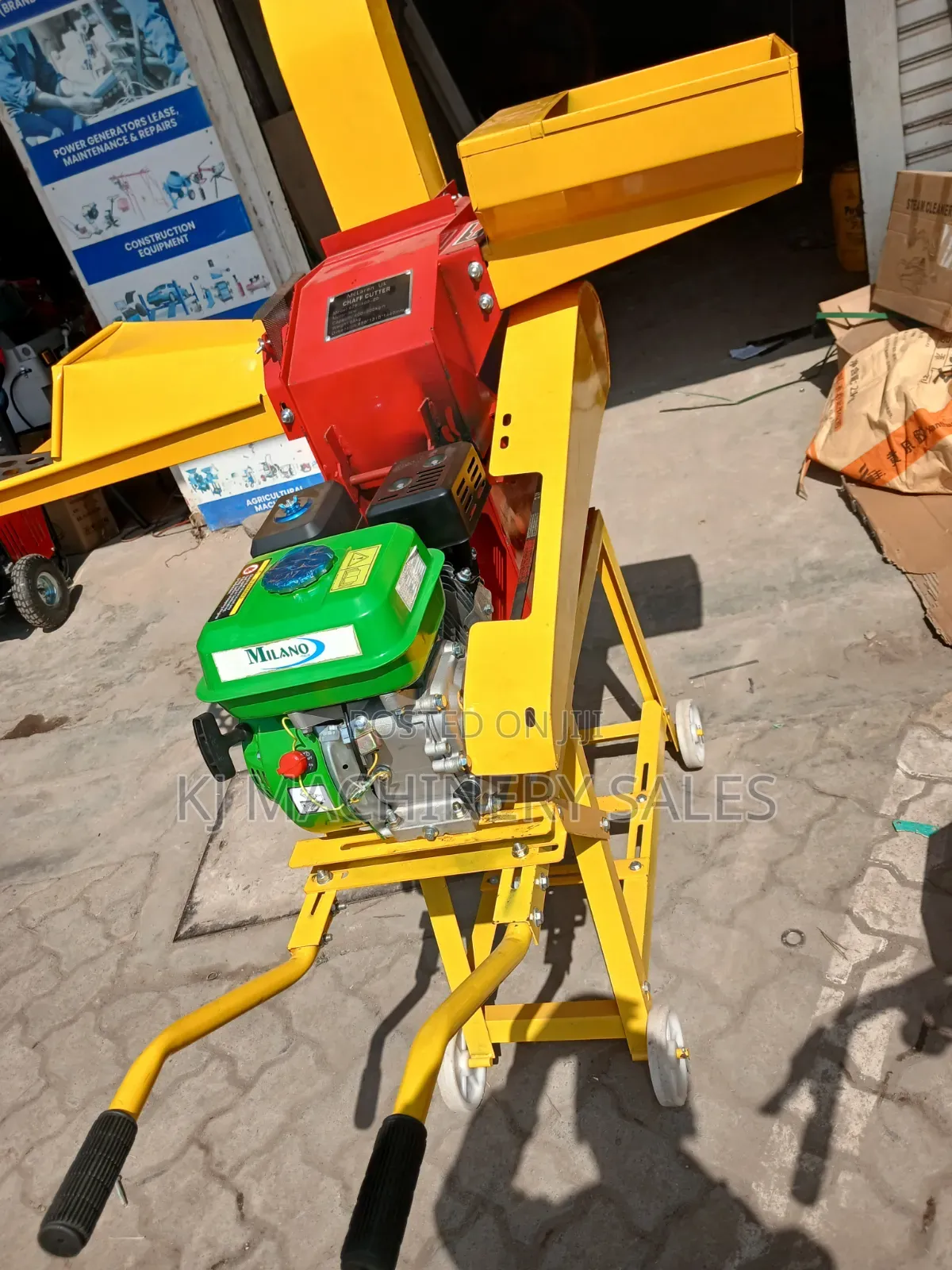Petrol-Powered Feed Chopper
