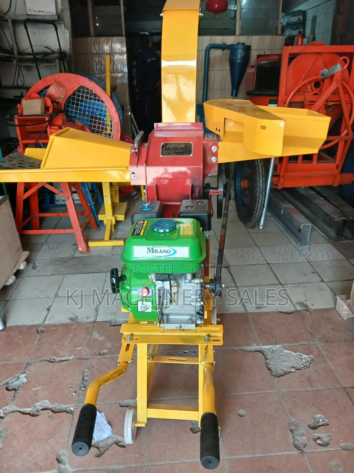 Heavy-Duty Petrol Feed Chopper