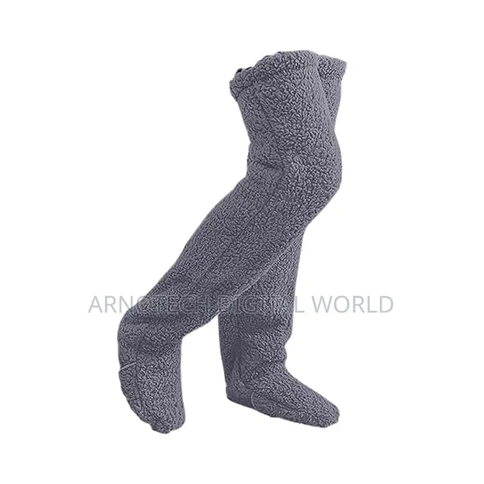 Over Knee High Fuzzy Socks, Winter Plush Over Knee Socks