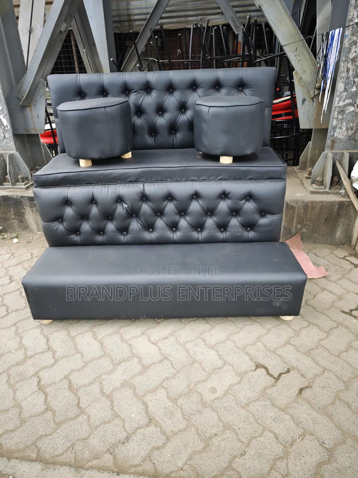 Black Pedicure Chair