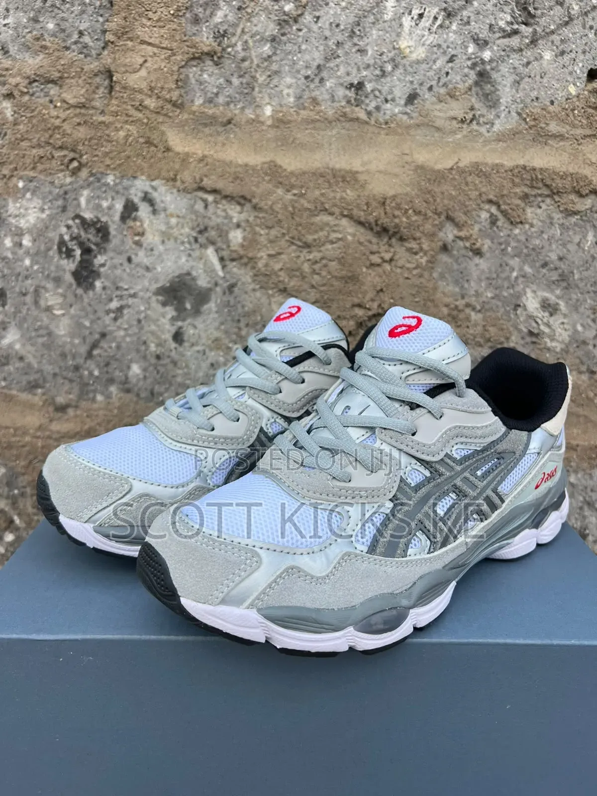 Asics Gel-Nyc "Cream/Steel Grey"