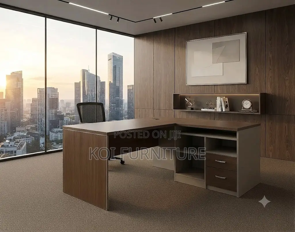 Office Desk; 1.6 Meter Executive Office Desk With Balance Design