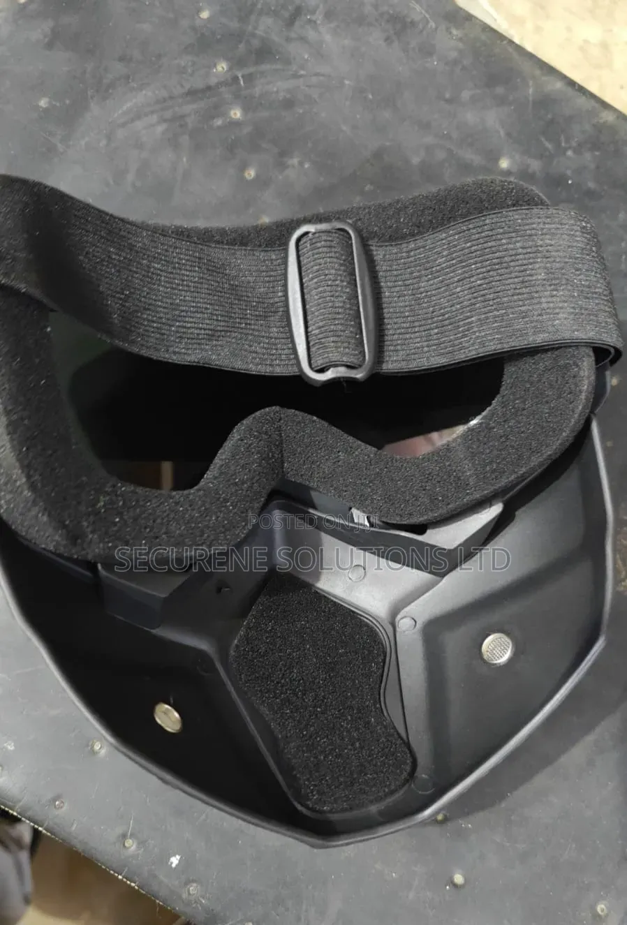 Tactical Mask and Goggles Set