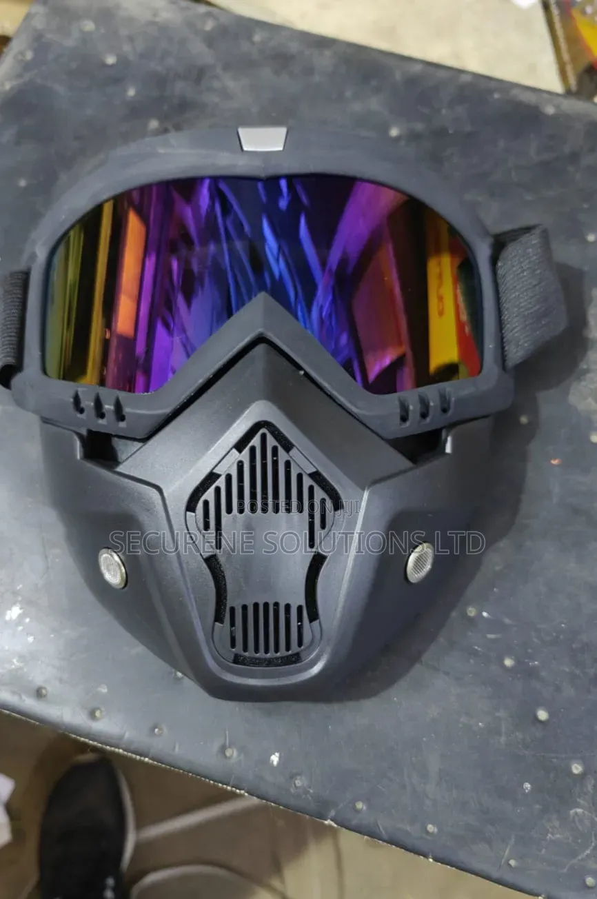 Tactical Mask and Goggles Set