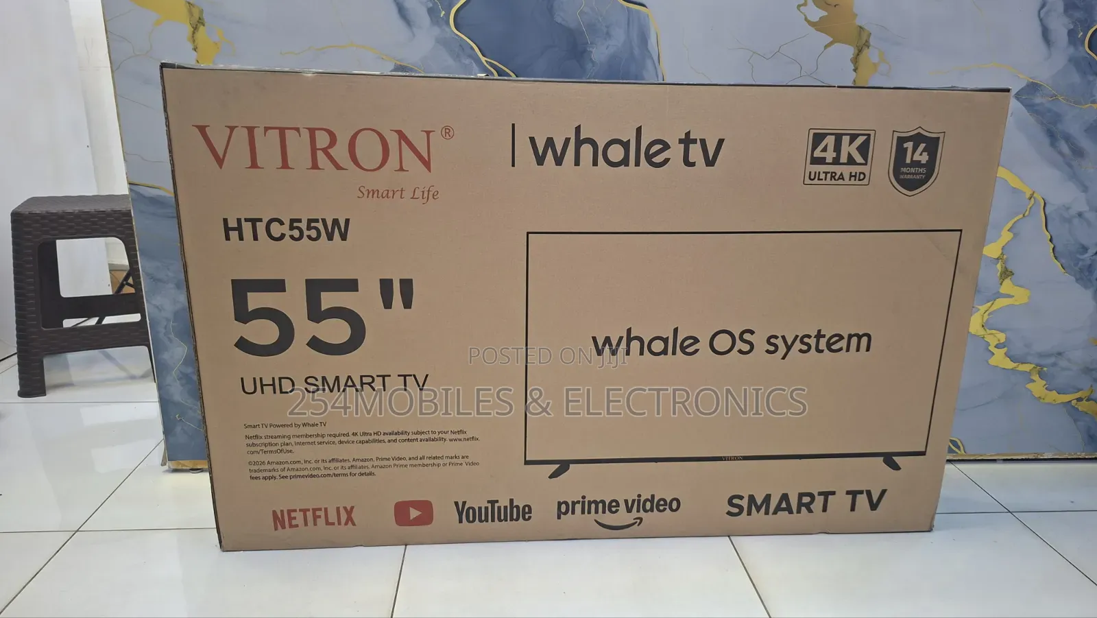 Vitron 55 Inches Uhd Whale Tv Htc55w