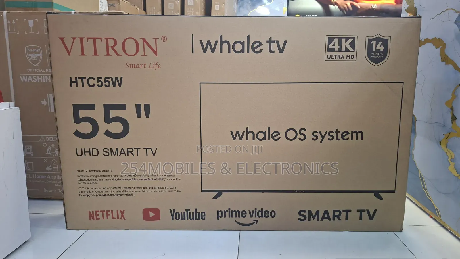 Vitron 55 Inches Uhd Whale Tv Htc55w