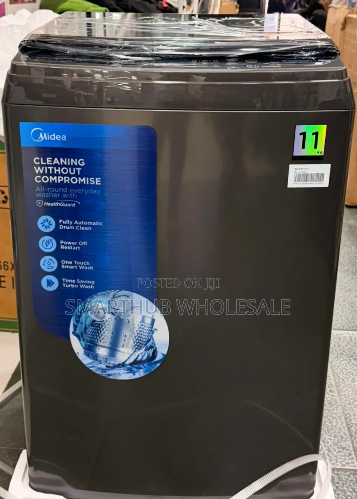 Midea 11kg Top Load Fully Automatic Washing Machine(Ma200w110/T)