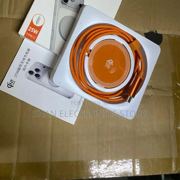 3.96ft Cable Powerful Magnetic Fast Charging Portable 25w Mobile Phone