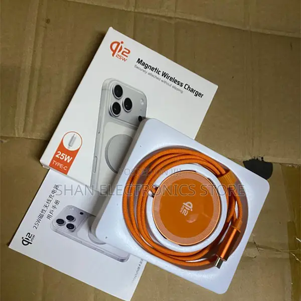 3.96ft Cable Powerful Magnetic Fast Charging Portable 25w Mobile Phone