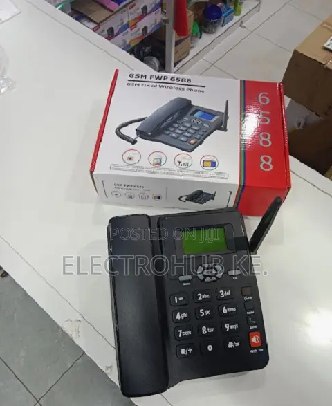 GSM FWP 6588 Home Office Dual Sim Desktop Telephone