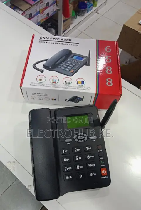 GSM FWP 6588 Home Office Dual Sim Desktop Telephone