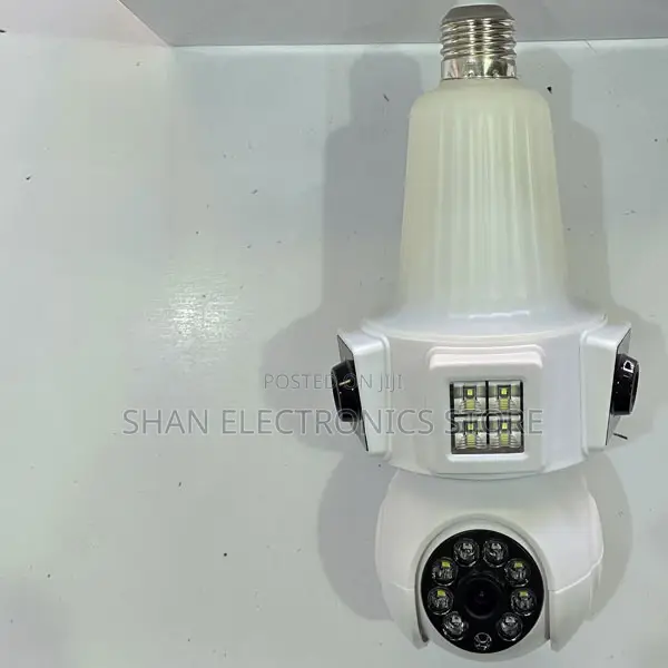 Panoramic V380 Wireless Bulb Camera E33 3lens Wifi Camera
